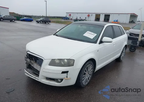2008 Audi A3 2.0T из США, поврежденный, VIN WAUNE78P78A195891